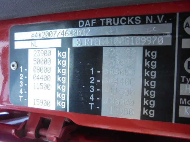 Tractor DAF XF 440 6X2 NL TRUCK: foto 20