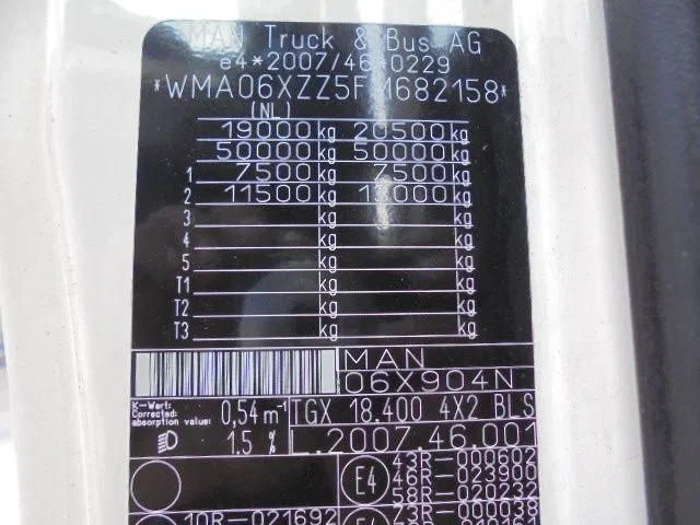 Tractor MAN TGX 18.400: foto 17