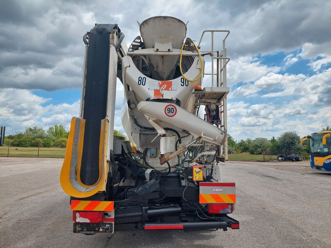 Caminhão betoneira MAN TGS 32.420 BB Stetter AM 8 FHCBL + Theam T3D16: foto 11