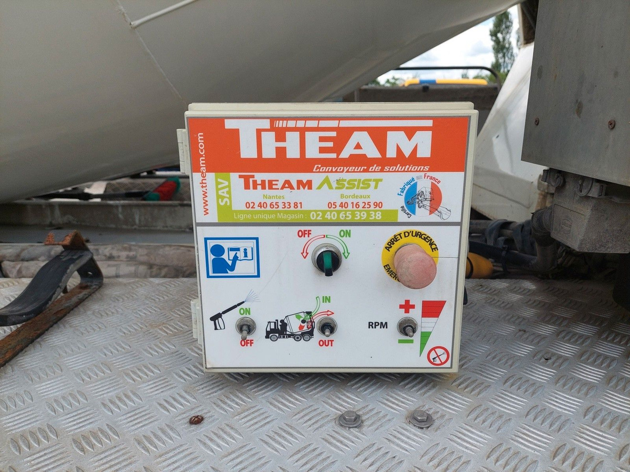 Caminhão betoneira MAN TGS 32.420 BB Stetter AM 8 FHCBL + Theam T3D16: foto 8