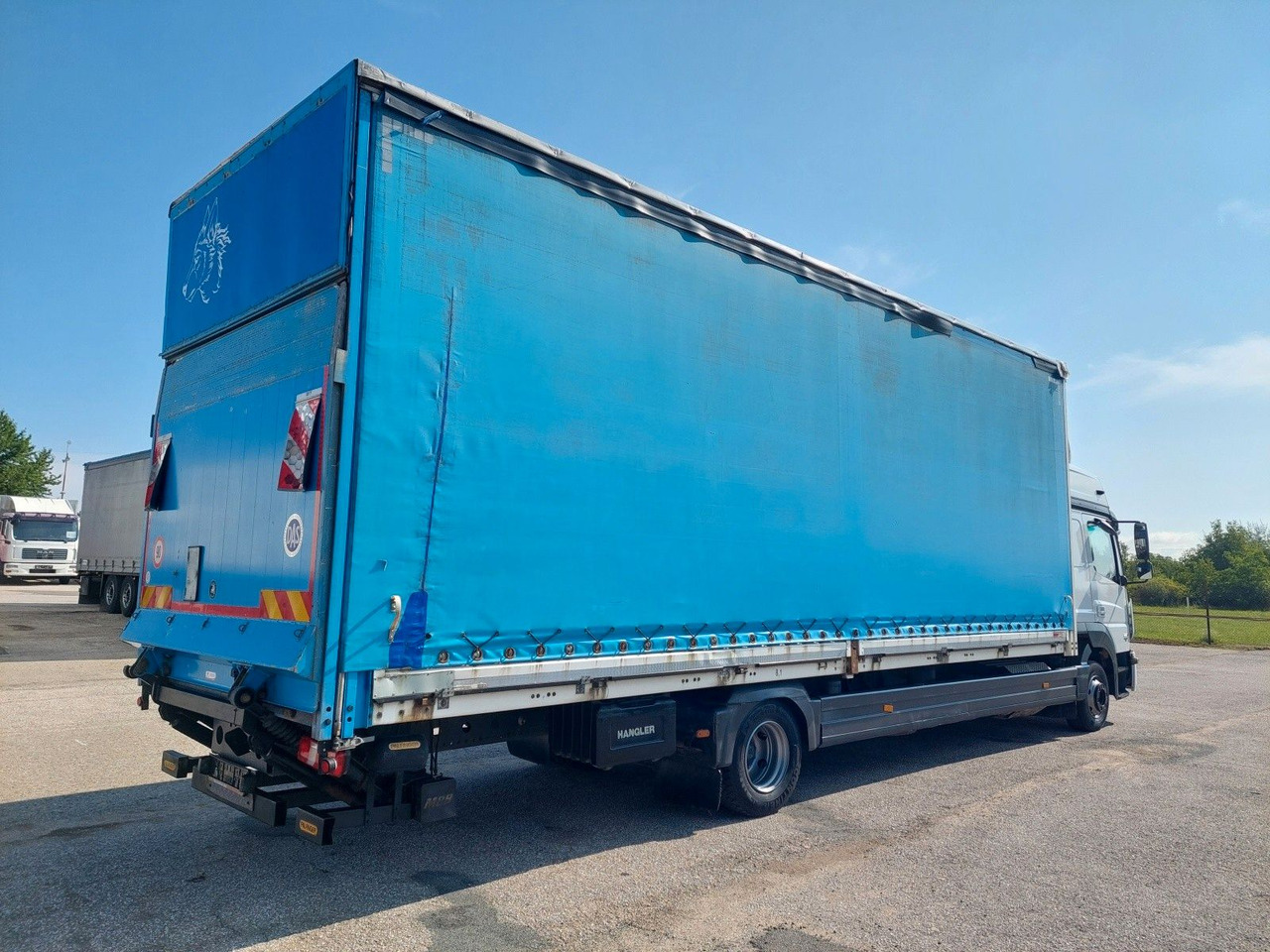 Mercedes-Benz Atego 1223 L/NR 20 20 Paletten - Caminhão com lona: foto 4 Mercedes-Benz Atego 1223 L/NR 20 20 Paletten - Caminhão com lona: foto 4