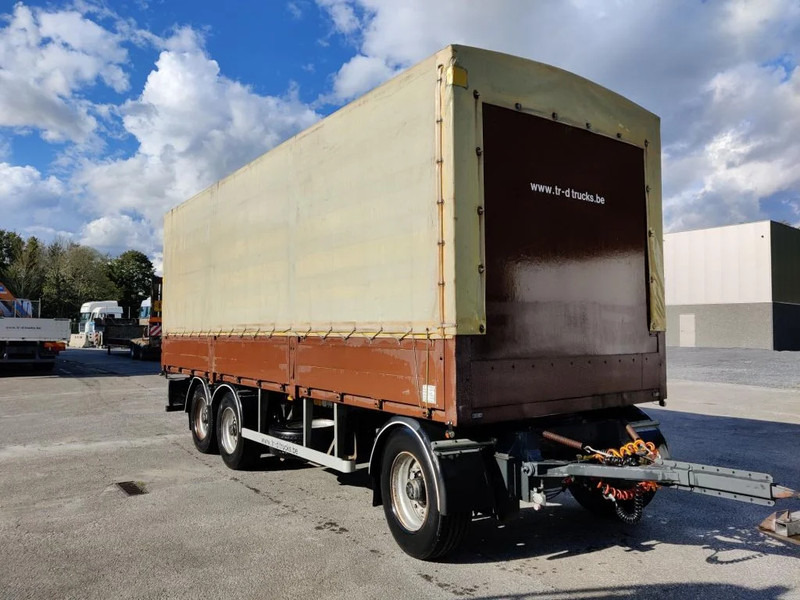 Fruehauf 3 AXLES - SMB AIR SUSPENSION - GOOD STATE - Reboque de lona: foto 1 Fruehauf 3 AXLES - SMB AIR SUSPENSION - GOOD STATE - Reboque de lona: foto 1