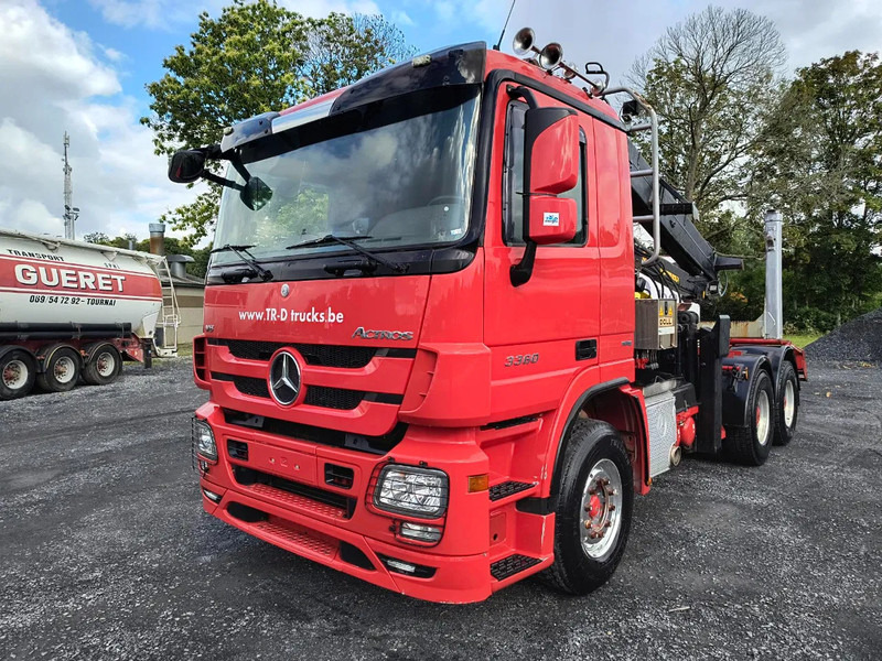 Mercedes-Benz Actros 3360 V8 CRANE HIAB 251S80 - 6X4 - V8 - Caminhão florestal, Caminhão grua: foto 1 Mercedes-Benz Actros 3360 V8 CRANE HIAB 251S80 - 6X4 - V8 - Caminhão florestal, Caminhão grua: foto 1