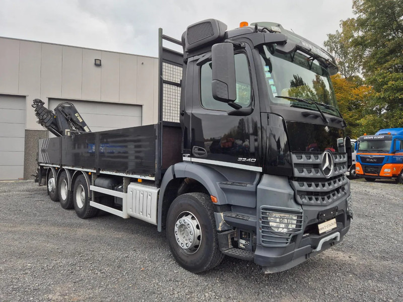 Mercedes-Benz Arocs 3240 8X4 - HIAB 166E-5 HIPRO WITH REMOTE CONTROL - ROTATOR - Camião de caixa aberta/ Plataforma, Caminhão grua: foto 3 Mercedes-Benz Arocs 3240 8X4 - HIAB 166E-5 HIPRO WITH REMOTE CONTROL - ROTATOR - Camião de caixa aberta/ Plataforma, Caminhão grua: foto 3