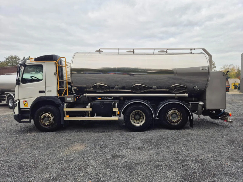 Caminhão tanque para transporte de leite Volvo FMX 410 15000L INSULATED INOX TANK - 3 COMP (!): foto 8