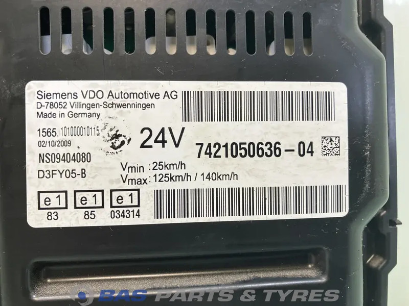 Renault Premium Euro 4-5 - Painel de instrumentos de Caminhão: foto 3 Renault Premium Euro 4-5 - Painel de instrumentos de Caminhão: foto 3