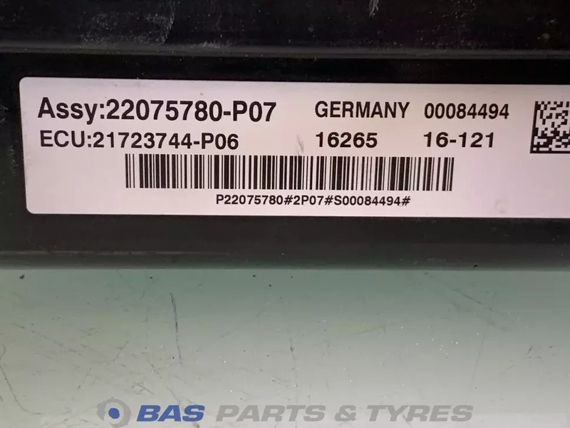 Volvo FE Euro 6 Regeleenheid Botswaarschuwing Volvo 21719200 - Iluminação de Caminhão: foto 3 Volvo FE Euro 6 Regeleenheid Botswaarschuwing Volvo 21719200 - Iluminação de Caminhão: foto 3