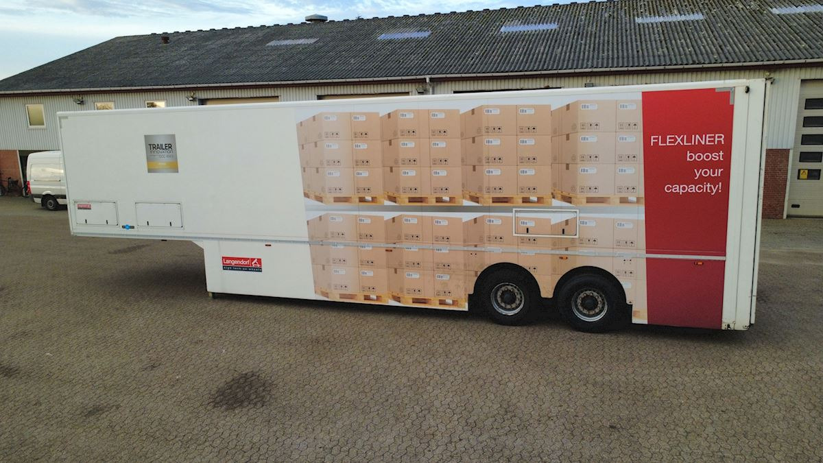 Langendorf Dobbeltstock - Semireboque furgão: foto 2 Langendorf Dobbeltstock - Semireboque furgão: foto 2