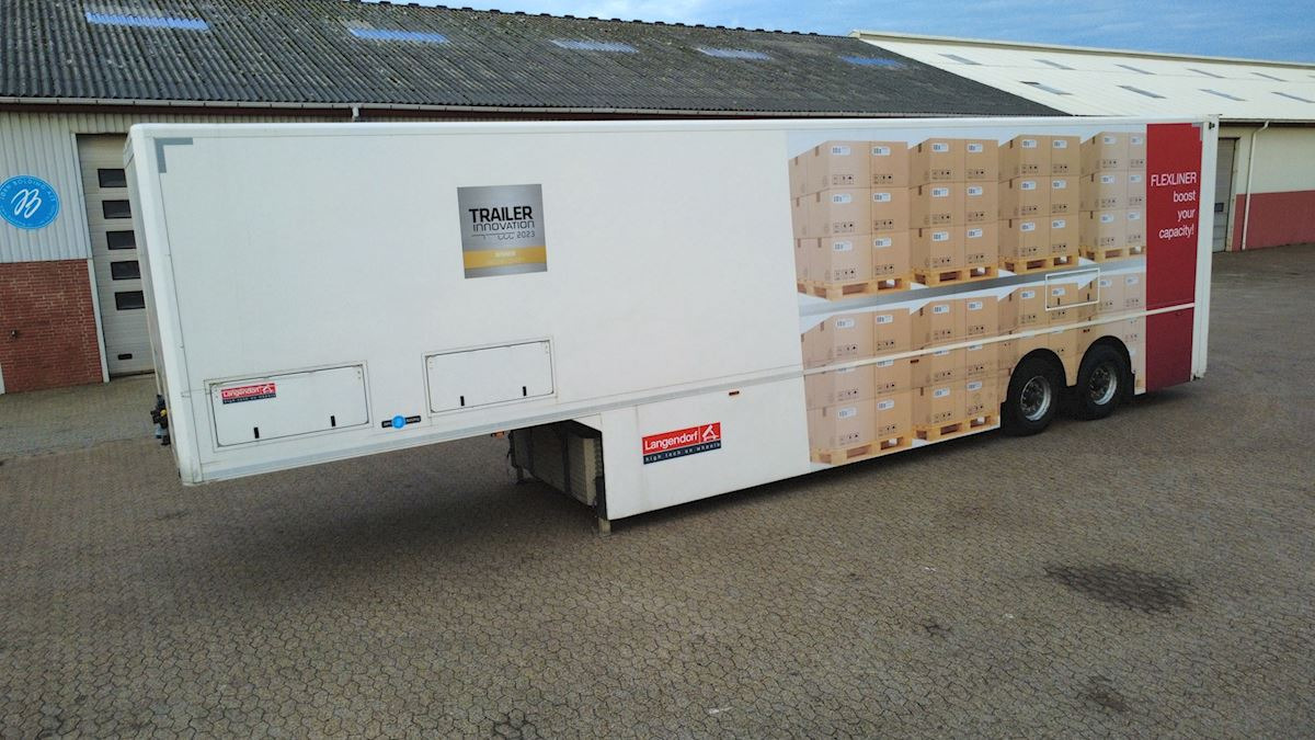 Langendorf Dobbeltstock - Semireboque furgão: foto 1 Langendorf Dobbeltstock - Semireboque furgão: foto 1