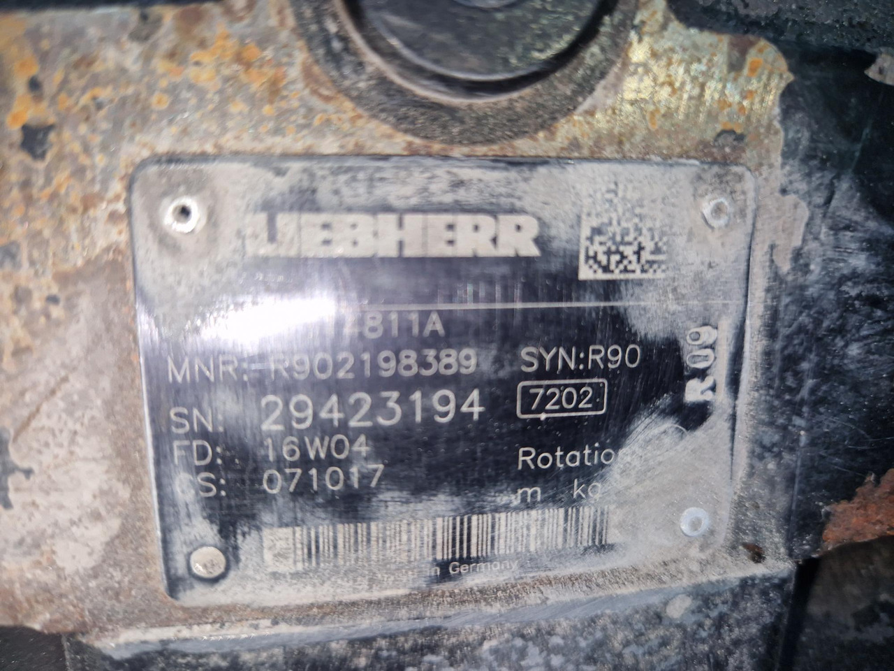 BOMBA EN TAMDEM LIEBHERR L586 - Bomba hidráulica de Máquina de construção: foto 3 BOMBA EN TAMDEM LIEBHERR L586 - Bomba hidráulica de Máquina de construção: foto 3