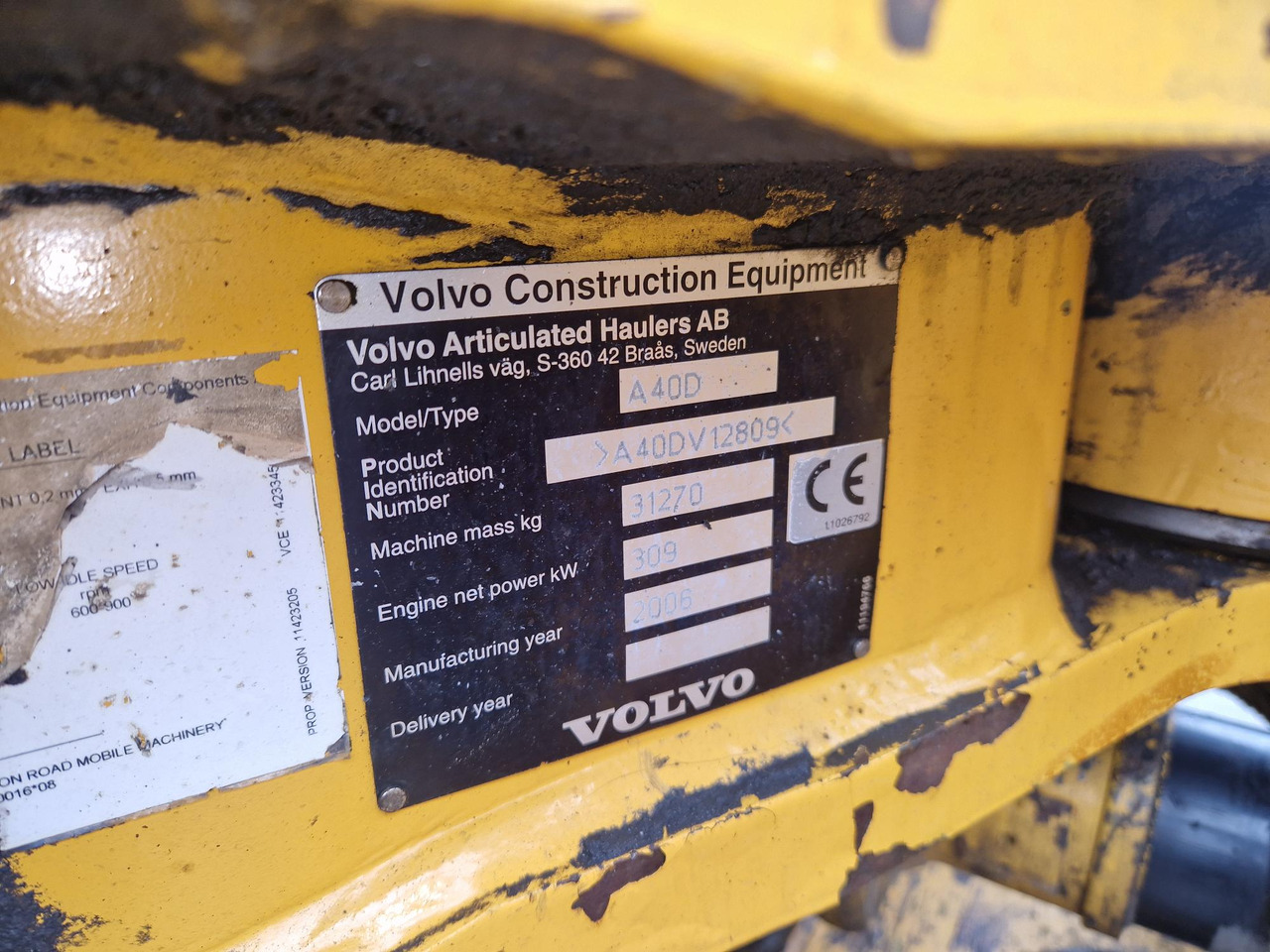 DUMPER VOLVO A40D - Caminhão articulado: foto 5 DUMPER VOLVO A40D - Caminhão articulado: foto 5