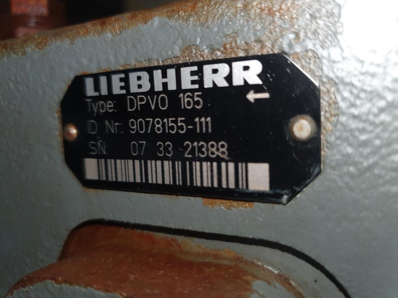 LIEBHERR DPVD165 - Bomba hidráulica: foto 2 LIEBHERR DPVD165 - Bomba hidráulica: foto 2