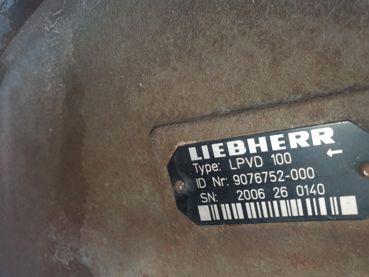 LIEBHERR LPVD100 - Bomba hidráulica de Máquina de construção: foto 3 LIEBHERR LPVD100 - Bomba hidráulica de Máquina de construção: foto 3