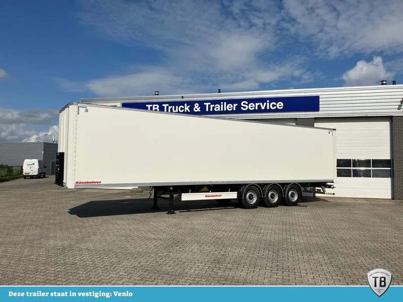 Kässbohrer SBT / 20 - 12 / 27 - Gesloten oplegger met 2x liftassen - Semireboque furgão: foto 1 Kässbohrer SBT / 20 - 12 / 27 - Gesloten oplegger met 2x liftassen - Semireboque furgão: foto 1