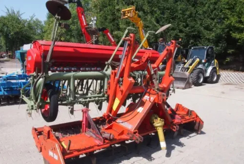 Agregat uprawowo-siewny Kuhn HRB 301 2000 brona aktywna wirująca KUHN NODET - Semeadora combinada: foto 1 Agregat uprawowo-siewny Kuhn HRB 301 2000 brona aktywna wirująca KUHN NODET - Semeadora combinada: foto 1