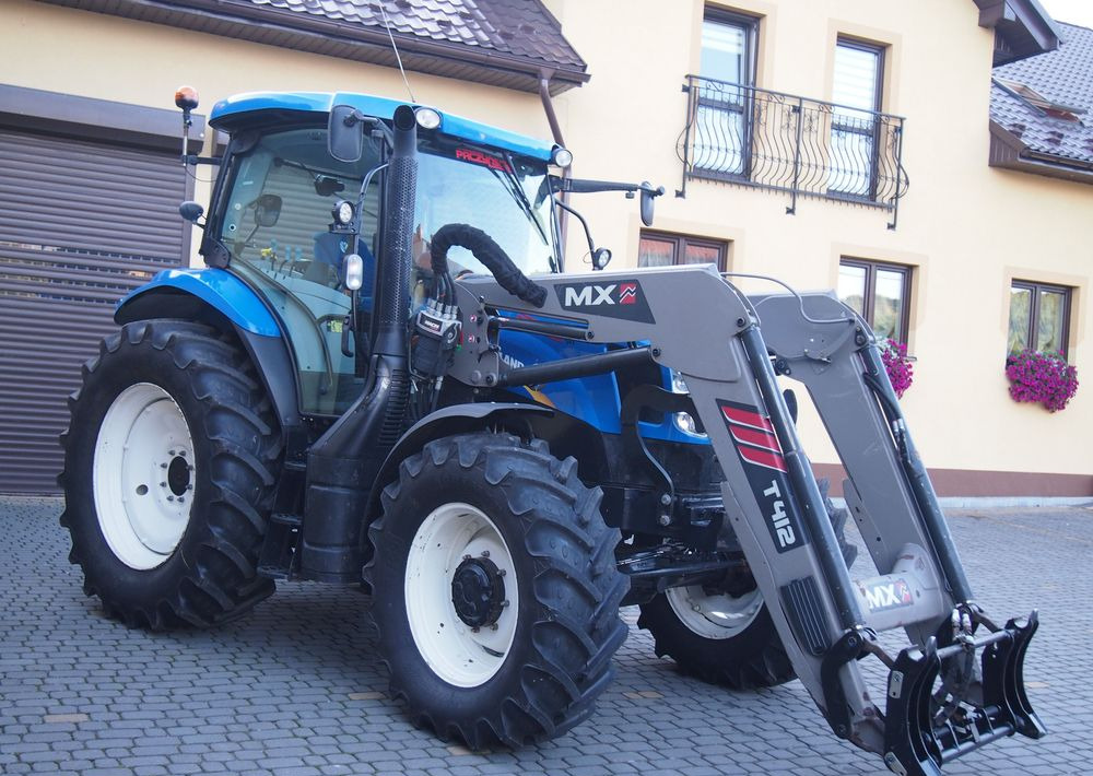 Ciągnik New Holland NH T6.140 2016 New Holland z Ładowaczem czołowym TUR - Trator: foto 1 Ciągnik New Holland NH T6.140 2016 New Holland z Ładowaczem czołowym TUR - Trator: foto 1