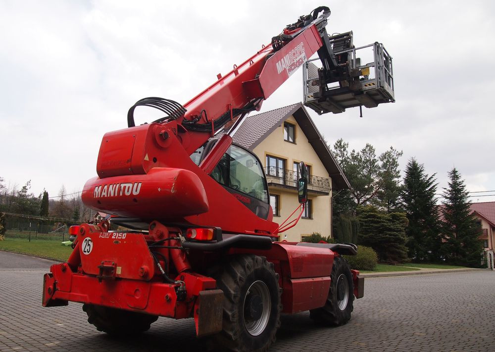 Ładowarka teleskopowa Manitou MRT 2150 Privilege MANITOU ważne UDT - Empilhador telescópico: foto 5 Ładowarka teleskopowa Manitou MRT 2150 Privilege MANITOU ważne UDT - Empilhador telescópico: foto 5