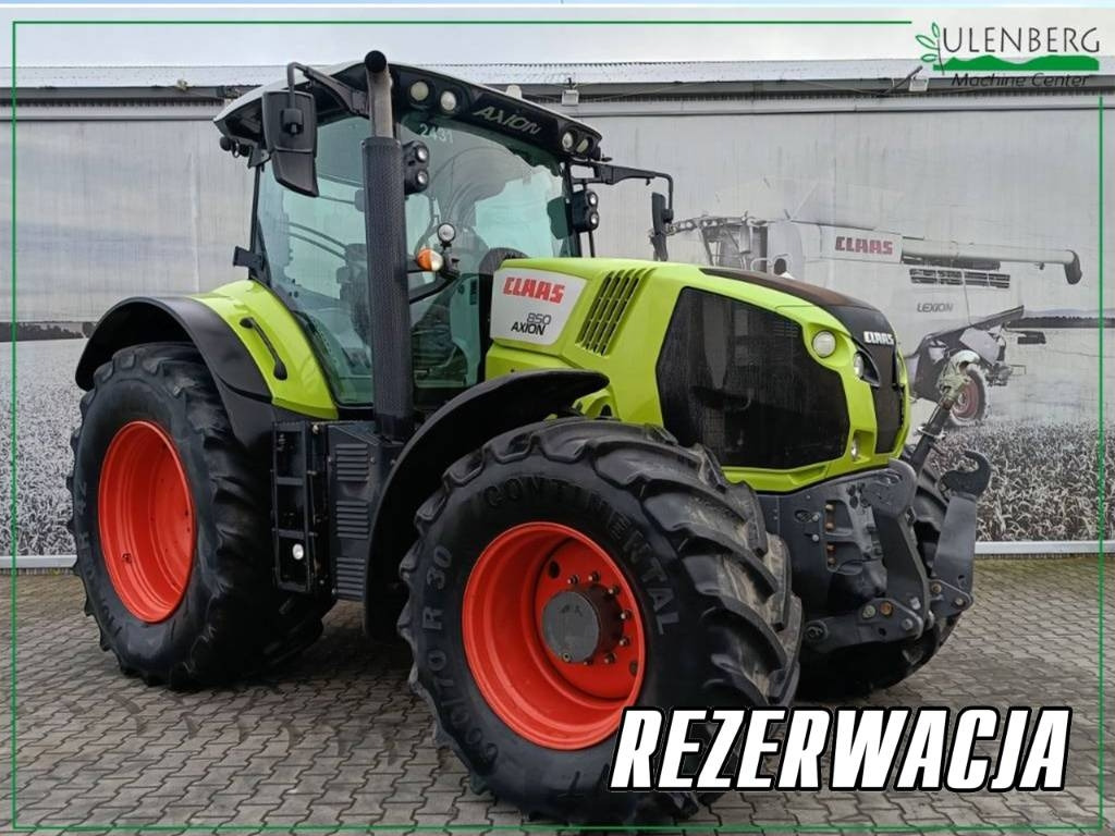 Claas Axion 850 CIS  - Trator: foto 1 Claas Axion 850 CIS  - Trator: foto 1