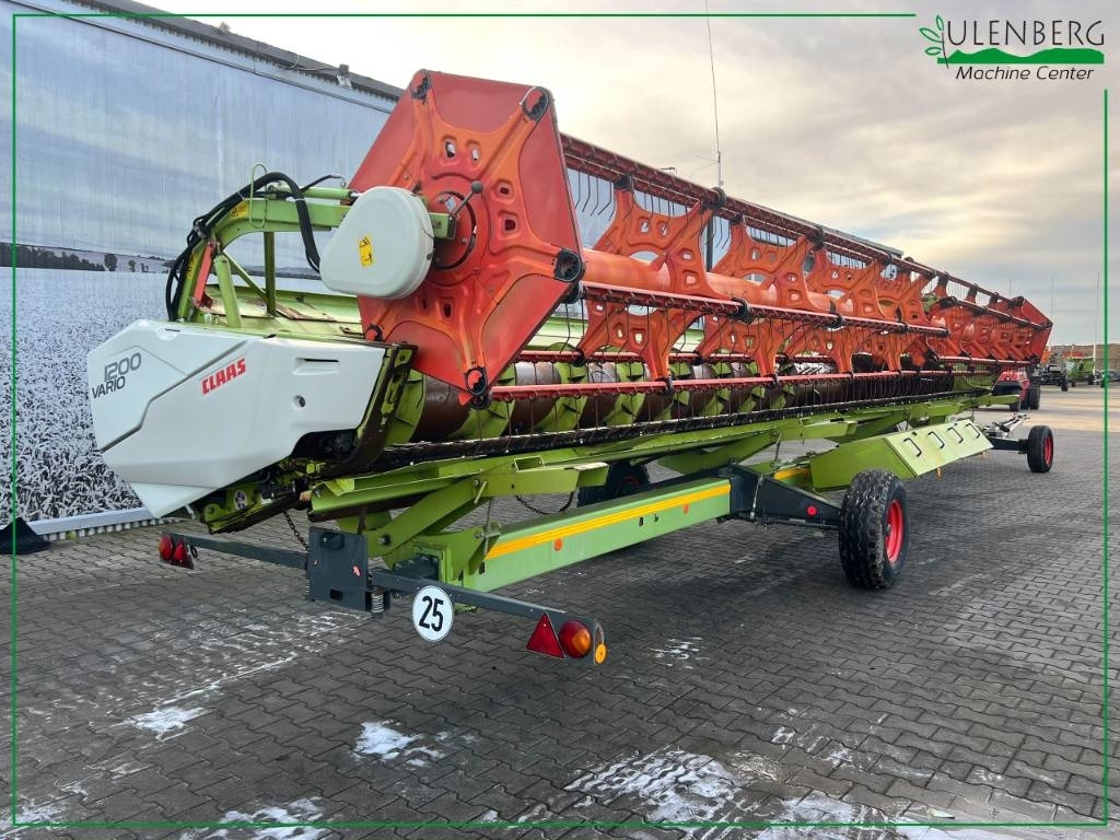Claas Vario 1200 + wózek transportowy - Plataforma para colheitadeira: foto 3 Claas Vario 1200 + wózek transportowy - Plataforma para colheitadeira: foto 3