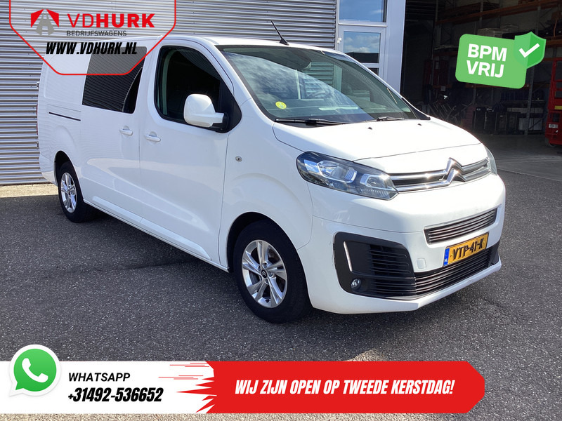 Citroën Jumpy 2.0 HDI 125 pk DC Dubbel Cabine EXPORT 6 Pers./ 2xSchuifdeur/ Riem.VV/ Betimmerd/ LMV/ PDC/ Cruise/ Trekhaak/ Airco - Furgão compacto, Carrinha cabine dupla: foto 1 Citroën Jumpy 2.0 HDI 125 pk DC Dubbel Cabine EXPORT 6 Pers./ 2xSchuifdeur/ Riem.VV/ Betimmerd/ LMV/ PDC/ Cruise/ Trekhaak/ Airco - Furgão compacto, Carrinha cabine dupla: foto 1