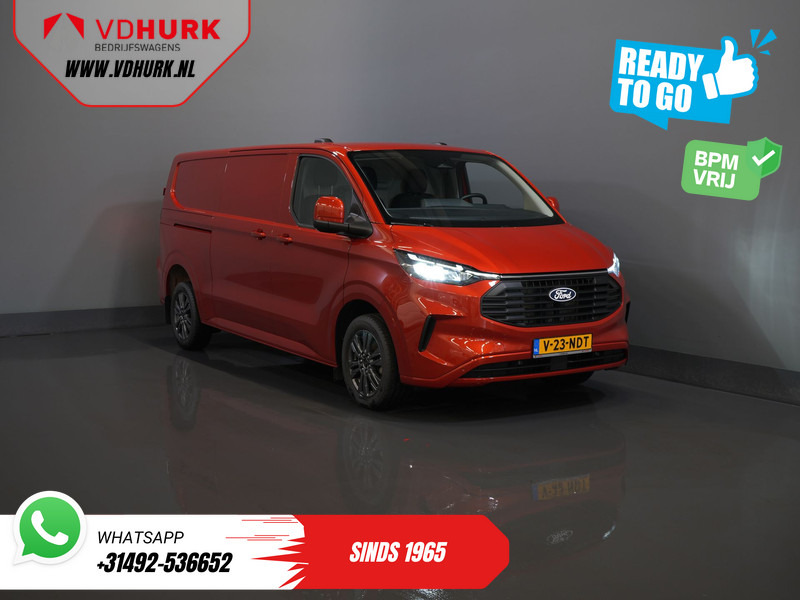 Ford Transit Custom 2.0 TDCI 150 pk L2 Limited BPM VRIJ! Garantie tot 1-28'/ Adapt. Cruise/ LED/ Stoelverw./ Stuurverw./ Carplay/ PDC/ Camera - Furgão compacto: foto 1 Ford Transit Custom 2.0 TDCI 150 pk L2 Limited BPM VRIJ! Garantie tot 1-28'/ Adapt. Cruise/ LED/ Stoelverw./ Stuurverw./ Carplay/ PDC/ Camera - Furgão compacto: foto 1