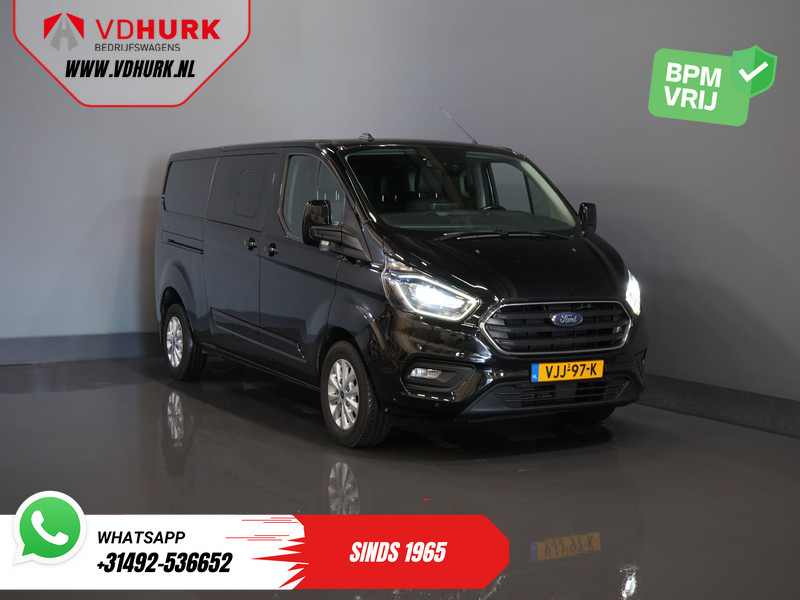 Ford Transit Custom 2.0 TDCI 170 pk Aut. L2 Limited DC Dubbel Cabine EXPORT ONLY Riem V.V/ Adapt.Cruise/ Bi-Xenon/ Leder/ 2xSchuifdeur/ Elek.Stoel/ - Furgão compacto, Carrinha cabine dupla: foto 1 Ford Transit Custom 2.0 TDCI 170 pk Aut. L2 Limited DC Dubbel Cabine EXPORT ONLY Riem V.V/ Adapt.Cruise/ Bi-Xenon/ Leder/ 2xSchuifdeur/ Elek.Stoel/ - Furgão compacto, Carrinha cabine dupla: foto 1