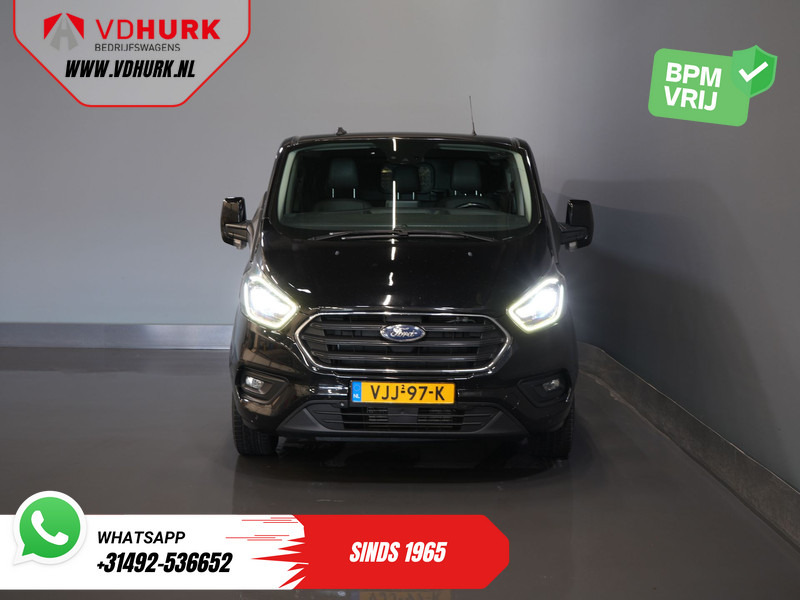 Furgão compacto, Carrinha cabine dupla Ford Transit Custom 2.0 TDCI 170 pk Aut. L2 Limited DC Dubbel Cabine EXPORT ONLY Riem V.V/ Adapt.Cruise/ Bi-Xenon/ Leder/ 2xSchuifdeur/ Elek.Stoel/: foto 7