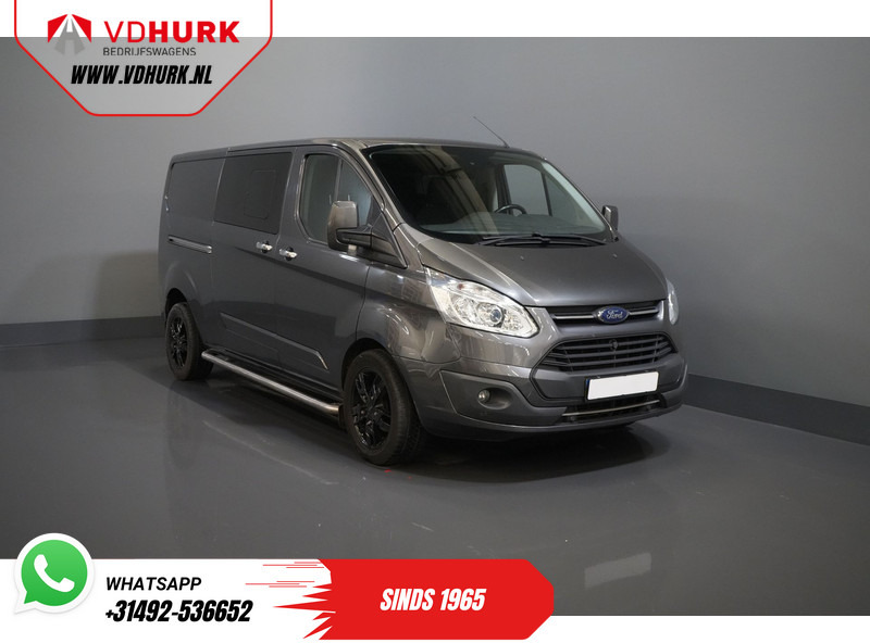 Ford Transit Custom 2.0 TDCI 170 pk E6 Aut. L2 Limited DC Dubbel Cabine BPM VRIJ 2x Schuifdeur/ Stoelverw./ Navi/ Cruise/ Camera/ PDC/ Trekhaak - Furgão compacto, Carrinha cabine dupla: foto 1 Ford Transit Custom 2.0 TDCI 170 pk E6 Aut. L2 Limited DC Dubbel Cabine BPM VRIJ 2x Schuifdeur/ Stoelverw./ Navi/ Cruise/ Camera/ PDC/ Trekhaak - Furgão compacto, Carrinha cabine dupla: foto 1