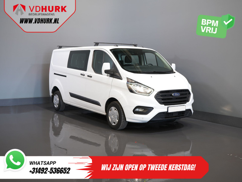Ford Transit Custom 2.0 TDCI L2 Trend DC Dubbel Cabine BPM VRIJ! Stoelverw./ Carplay/ 2.7t Trekverm./ Navi/ PDC/ Cruise - Furgão compacto, Carrinha cabine dupla: foto 1 Ford Transit Custom 2.0 TDCI L2 Trend DC Dubbel Cabine BPM VRIJ! Stoelverw./ Carplay/ 2.7t Trekverm./ Navi/ PDC/ Cruise - Furgão compacto, Carrinha cabine dupla: foto 1