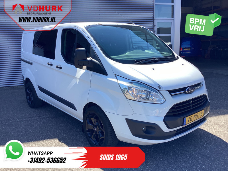 Ford Transit Custom 2.2 TDCI Trend Dubbel Cabine EXPORT ONLY Airco/ Cruise/ Trekhaak/ LM Velgen - Furgão compacto, Carrinha cabine dupla: foto 1 Ford Transit Custom 2.2 TDCI Trend Dubbel Cabine EXPORT ONLY Airco/ Cruise/ Trekhaak/ LM Velgen - Furgão compacto, Carrinha cabine dupla: foto 1