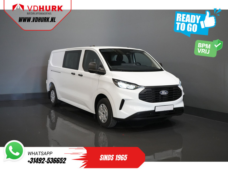 Ford Transit Custom 320 2.0 TDCI 136 pk L2 BPM VRIJ! DC Dubbel Cabine/ 5 jaar/200.000 km Garantie/ Carplay/ Climate/ Camera/ PDC/ Cruise - Furgão compacto, Carrinha cabine dupla: foto 1 Ford Transit Custom 320 2.0 TDCI 136 pk L2 BPM VRIJ! DC Dubbel Cabine/ 5 jaar/200.000 km Garantie/ Carplay/ Climate/ Camera/ PDC/ Cruise - Furgão compacto, Carrinha cabine dupla: foto 1