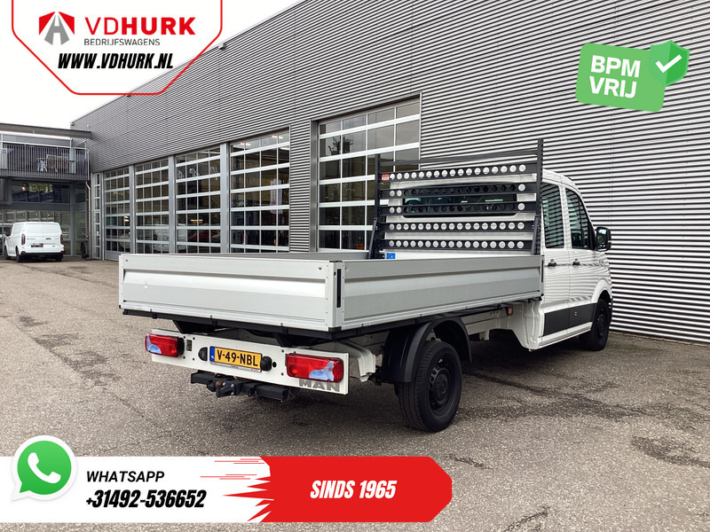 MAN TGE 3.180 DSG Aut. DC Dubbel Cabine BPM VRIJ! Open Laadbak 350x203/ 7 Pers./ Carplay/ Trekhaak/ Cruise/ 2.8t Trekverm./ Airco/ Pick - Furgão caixa aberta, Carrinha cabine dupla: foto 2 MAN TGE 3.180 DSG Aut. DC Dubbel Cabine BPM VRIJ! Open Laadbak 350x203/ 7 Pers./ Carplay/ Trekhaak/ Cruise/ 2.8t Trekverm./ Airco/ Pick - Furgão caixa aberta, Carrinha cabine dupla: foto 2