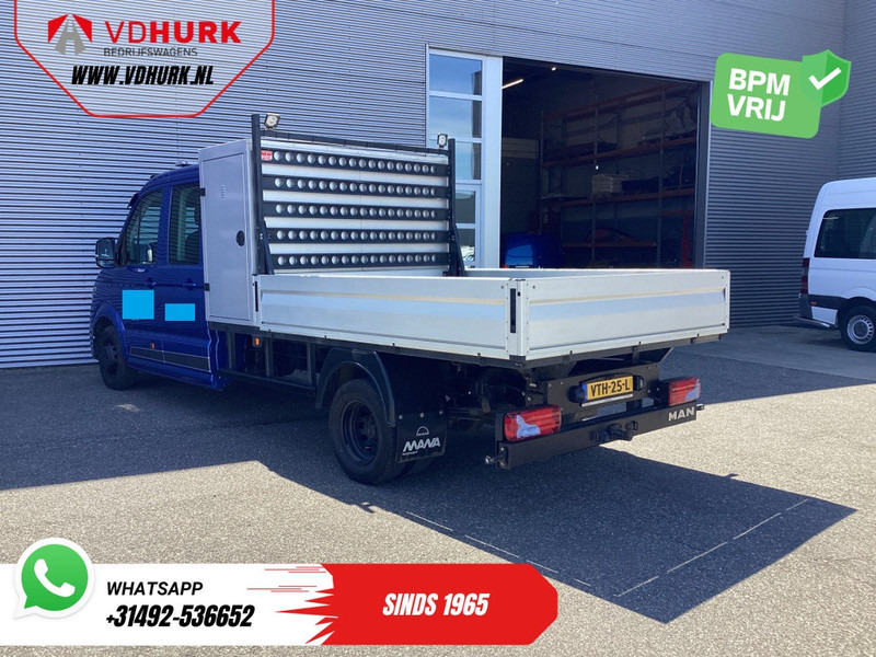 MAN TGE 50 2.0 180 pk DC Dubbel Cabine BPM VRIJ! Open Laadbak/ 7 Pers./ Dubbel Lucht/ Adapt. Cruise/ 3.5t Trekverm./ Tacho/ Gev.Stoel/ C - Furgão caixa aberta, Carrinha cabine dupla: foto 2 MAN TGE 50 2.0 180 pk DC Dubbel Cabine BPM VRIJ! Open Laadbak/ 7 Pers./ Dubbel Lucht/ Adapt. Cruise/ 3.5t Trekverm./ Tacho/ Gev.Stoel/ C - Furgão caixa aberta, Carrinha cabine dupla: foto 2