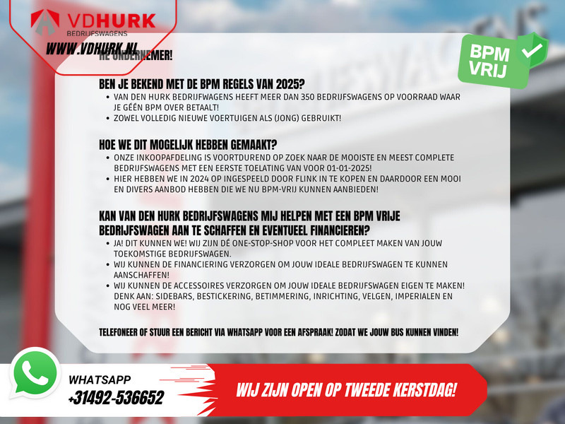 Locação de Mercedes-Benz Sprinter 213 2.2 CDI Aut. L2H2 €13.915,- Incl. BTW (BPM VRIJ) EXPORT Combi/ 9 Persoons/ Kombi/ 9P/ LMV/ Airco/ PDC Mercedes-Benz Sprinter 213 2.2 CDI Aut. L2H2 €13.915,- Incl. BTW (BPM VRIJ) EXPORT Combi/ 9 Persoons/ Kombi/ 9P/ LMV/ Airco/ PDC: foto 8