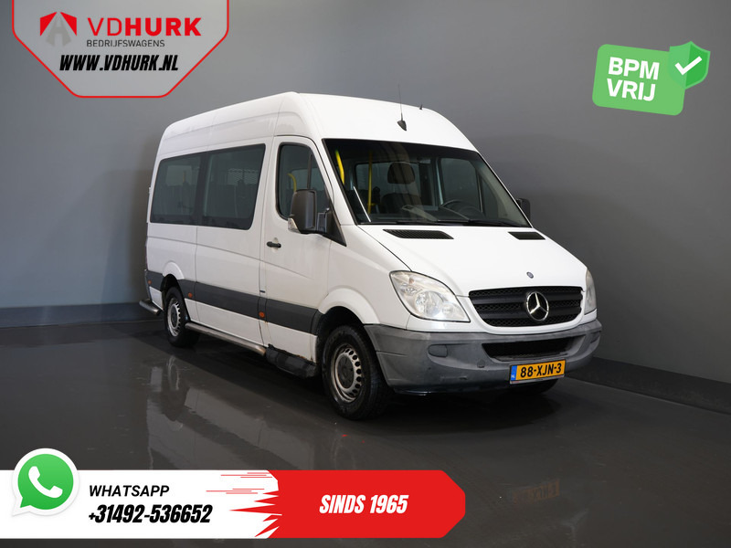 Micro-ônibus, Furgão de passageiros Mercedes-Benz Sprinter 313 2.2 CDI L2H2 € 10.164 Incl. BTW BPM VRIJ! Combi/ 9 Persoons/ Kombi/ 9P/ Airco/ Rolstoellift: foto 9