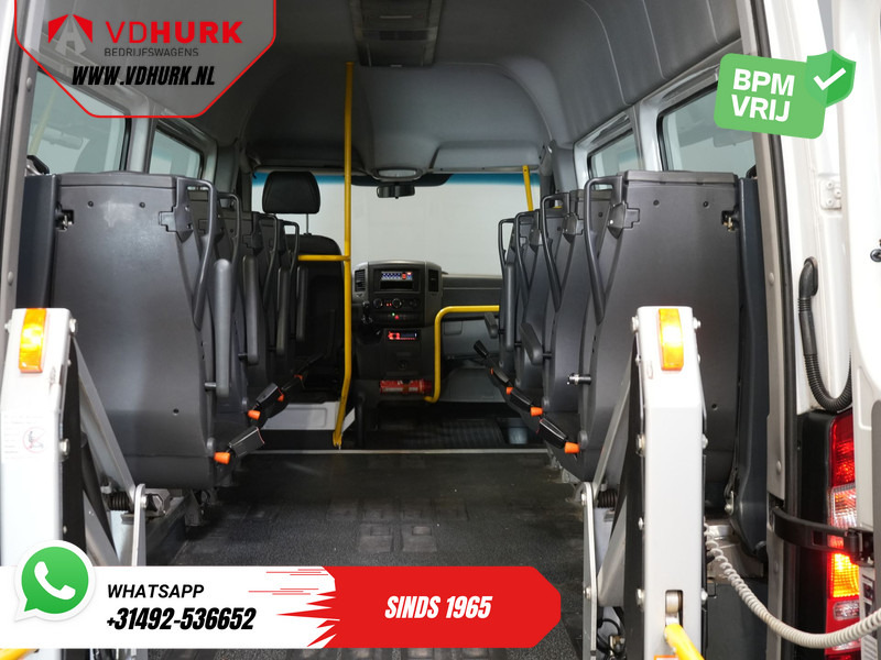 Micro-ônibus, Furgão de passageiros Mercedes-Benz Sprinter 313 2.2 CDI L2H2 € 10.164 Incl. BTW BPM VRIJ! Combi/ 9 Persoons/ Kombi/ 9P/ Airco/ Rolstoellift: foto 15