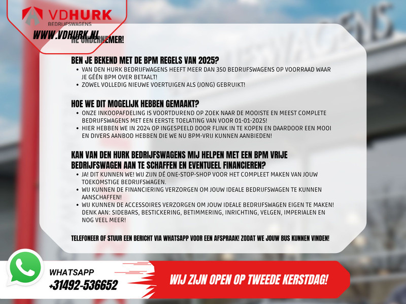 Locação de Mercedes-Benz Sprinter 313 2.2 CDI L3H2 €9.922 Incl. BTW BPM VRIJ! EXPORT Combi/ 9 Persoons/ Kombi/ 9P/ Airco/ Rolstoellift Mercedes-Benz Sprinter 313 2.2 CDI L3H2 €9.922 Incl. BTW BPM VRIJ! EXPORT Combi/ 9 Persoons/ Kombi/ 9P/ Airco/ Rolstoellift: foto 8 Locação de Mercedes-Benz Sprinter 313 2.2 CDI L3H2 €9.922 Incl. BTW BPM VRIJ! EXPORT Combi/ 9 Persoons/ Kombi/ 9P/ Airco/ Rolstoellift Mercedes-Benz Sprinter 313 2.2 CDI L3H2 €9.922 Incl. BTW BPM VRIJ! EXPORT Combi/ 9 Persoons/ Kombi/ 9P/ Airco/ Rolstoellift: foto 8