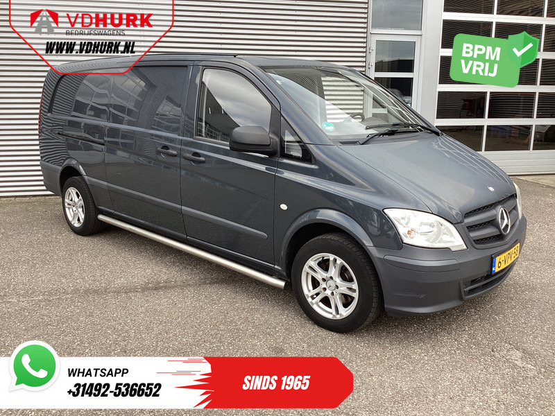 Mercedes-Benz Vito 110 CDI L3 EXPORT NL Auto/ APK 02-2026/ Airco/ LMV/ Sidebars/ Betimmering/ Radio - Furgão compacto: foto 1 Mercedes-Benz Vito 110 CDI L3 EXPORT NL Auto/ APK 02-2026/ Airco/ LMV/ Sidebars/ Betimmering/ Radio - Furgão compacto: foto 1