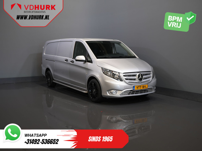 Mercedes-Benz Vito 114 CDI Aut. L3 BPM VRIJ! NL Auto/ Carplay/ Cruise/ DAB/ Camera/ LMV 18”/ Sidebars - Furgão compacto: foto 1 Mercedes-Benz Vito 114 CDI Aut. L3 BPM VRIJ! NL Auto/ Carplay/ Cruise/ DAB/ Camera/ LMV 18”/ Sidebars - Furgão compacto: foto 1