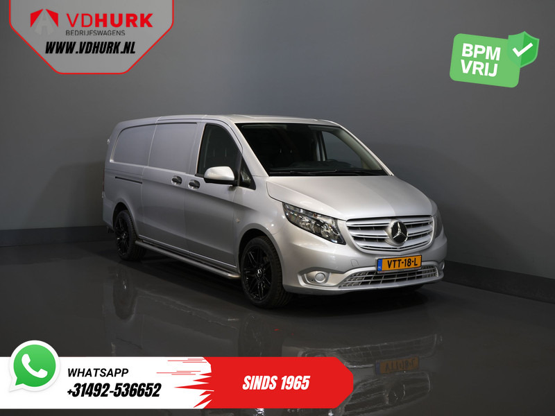 Mercedes-Benz Vito 114 CDI Aut. L3 BPM VRIJ! NL Auto/ Carplay/ Cruise/ DAB/ Camera/ LMV 18”/ Sidebars - Furgão compacto: foto 1 Mercedes-Benz Vito 114 CDI Aut. L3 BPM VRIJ! NL Auto/ Carplay/ Cruise/ DAB/ Camera/ LMV 18”/ Sidebars - Furgão compacto: foto 1