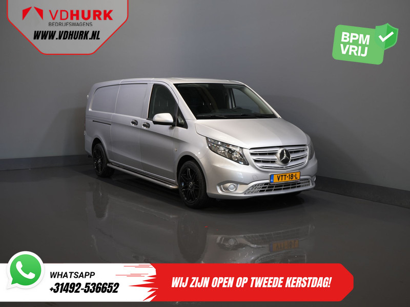 Mercedes-Benz Vito 114 CDI Aut. L3 BPM VRIJ! NL Auto/ Carplay/ Cruise/ DAB/ Camera/ LMV 18”/ Sidebars - Furgão compacto: foto 1 Mercedes-Benz Vito 114 CDI Aut. L3 BPM VRIJ! NL Auto/ Carplay/ Cruise/ DAB/ Camera/ LMV 18”/ Sidebars - Furgão compacto: foto 1