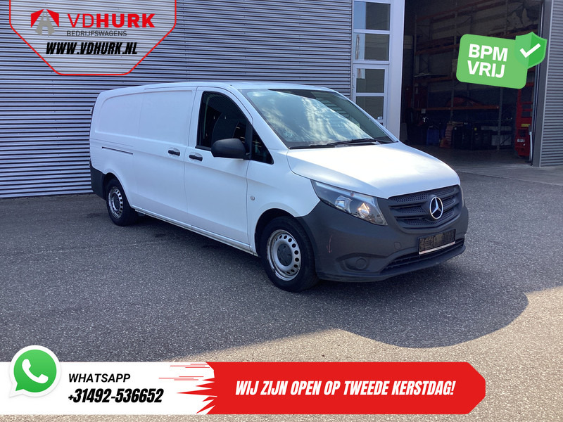 Mercedes-Benz Vito 116 CDI L3 XL EXPORT ONLY 2xSchuifdeur/ Standkachel/ Stoelverw./ Cruise/ Airco/ Trekhaak - Furgão: foto 1 Mercedes-Benz Vito 116 CDI L3 XL EXPORT ONLY 2xSchuifdeur/ Standkachel/ Stoelverw./ Cruise/ Airco/ Trekhaak - Furgão: foto 1
