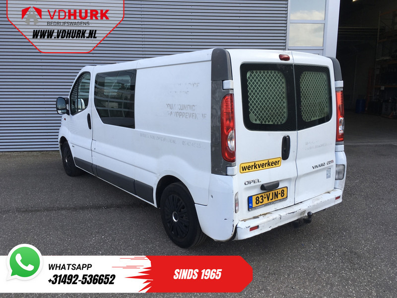 Opel Vivaro 2.0 CDTI 115pk L2 DC Dubbel Cabine EXPORT ONLY APK 01-2026/ 6 Pers./ Airco/ Trekhaak - Furgão compacto, Carrinha cabine dupla: foto 2 Opel Vivaro 2.0 CDTI 115pk L2 DC Dubbel Cabine EXPORT ONLY APK 01-2026/ 6 Pers./ Airco/ Trekhaak - Furgão compacto, Carrinha cabine dupla: foto 2