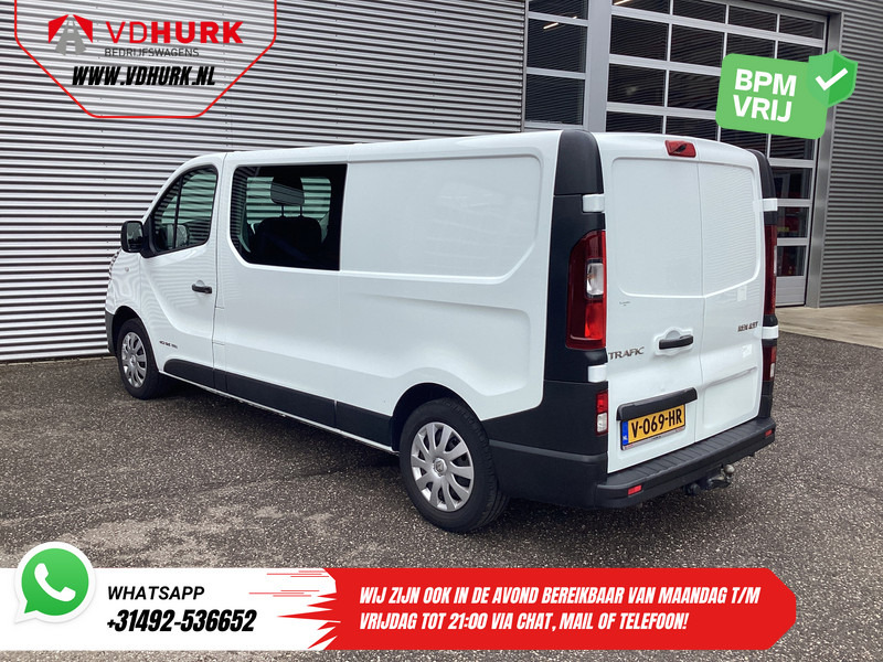 Renault Trafic 1.6 dCi 125 pk L2 DC Dubbel Cabine BPM VRIJ NL Auto/ Camera/ Cruise/ Navi/ Airco/ Trekhaak - Furgão compacto, Carrinha cabine dupla: foto 2 Renault Trafic 1.6 dCi 125 pk L2 DC Dubbel Cabine BPM VRIJ NL Auto/ Camera/ Cruise/ Navi/ Airco/ Trekhaak - Furgão compacto, Carrinha cabine dupla: foto 2