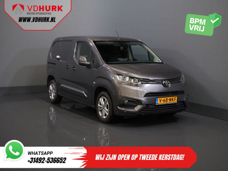 Toyota PROACE CITY 1.2 Turbo 130 pk Aut. BENZINE 3Pers./ Stoelverw./ Climate/ Keyless/ Carplay/ Cruise/ PDC/ Trekhaak - Furgão compacto: foto 1 Toyota PROACE CITY 1.2 Turbo 130 pk Aut. BENZINE 3Pers./ Stoelverw./ Climate/ Keyless/ Carplay/ Cruise/ PDC/ Trekhaak - Furgão compacto: foto 1