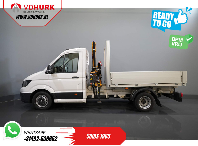 Veículo comercial Volkswagen Crafter 50 165 pk Effer 352S Kraan/ Crane/ Kran/ Autokran/ PTO/ Open laadbak/ Dubbel Lucht: foto 9