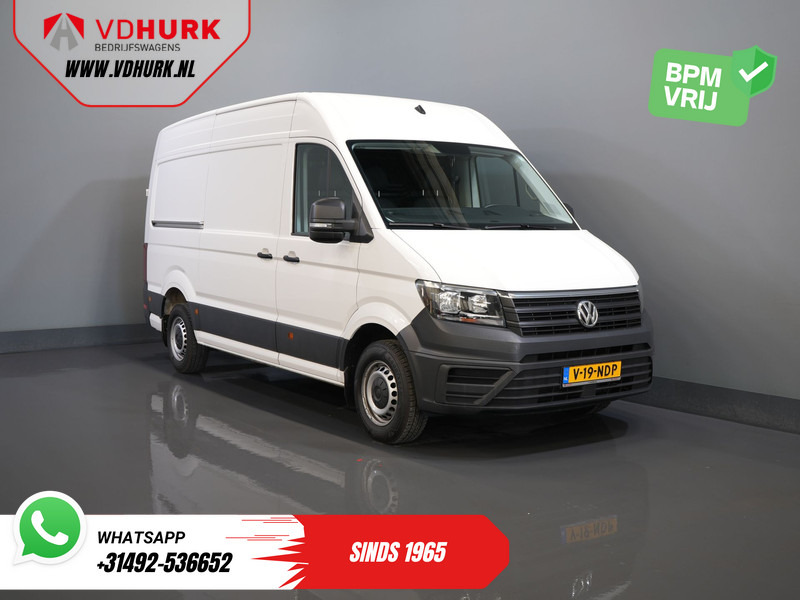Volkswagen Crafter 35 2.0 TDI 140 pk DSG Aut. L3H3 BPM VRIJ! Carplay/ Camera/ Cruise/ Trekhaak/ Betimmerd/ Airco - Furgão: foto 1 Volkswagen Crafter 35 2.0 TDI 140 pk DSG Aut. L3H3 BPM VRIJ! Carplay/ Camera/ Cruise/ Trekhaak/ Betimmerd/ Airco - Furgão: foto 1