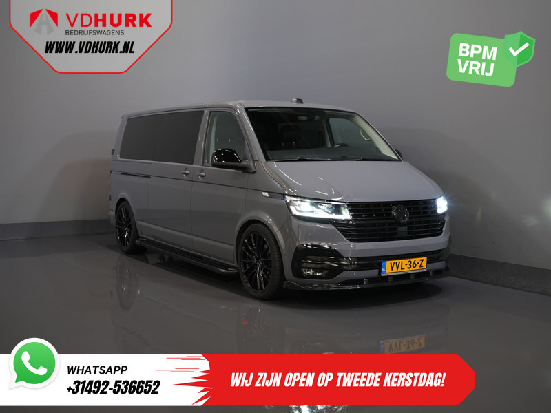 Volkswagen Transporter T6.1 2.0 TDI 150 pk DSG Aut. L2 DC Dubbel Cabine 6 Pers./ LED/ Leder/ Bilstein/ Alpine/ 20'' LMV/ Glasslook/ Alarm III/ Carplay/ - Furgão compacto, Carrinha cabine dupla: foto 1 Volkswagen Transporter T6.1 2.0 TDI 150 pk DSG Aut. L2 DC Dubbel Cabine 6 Pers./ LED/ Leder/ Bilstein/ Alpine/ 20'' LMV/ Glasslook/ Alarm III/ Carplay/ - Furgão compacto, Carrinha cabine dupla: foto 1