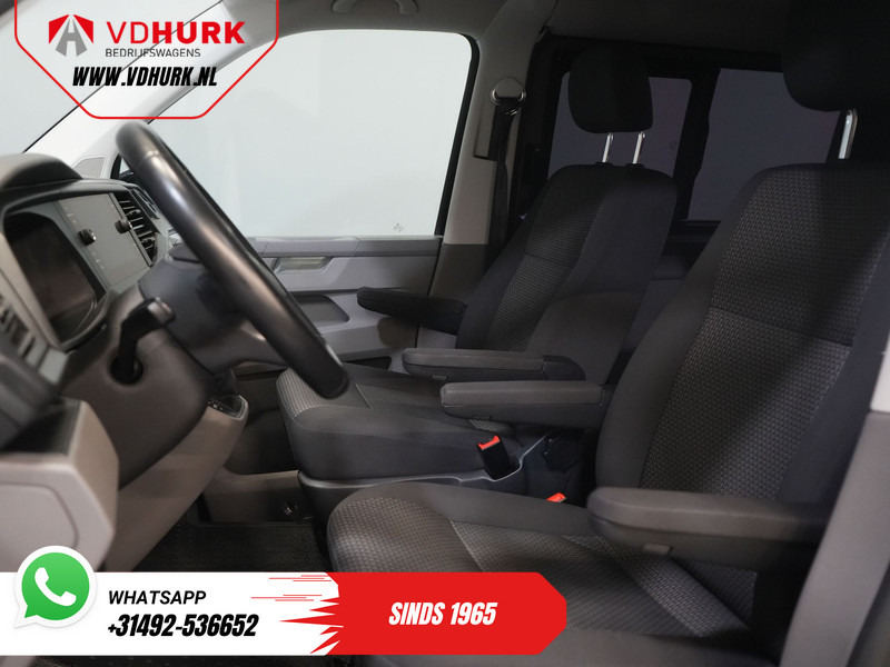 Furgão compacto, Carrinha cabine dupla Volkswagen Transporter T6.1 2.0 TDI 150 pk DSG Aut. L2 DC Dubbel Cabine (DEMO) BPM VRIJ! Adapt. Cruise/ 2.5t Trekhaak/ NAVI/ Carplay/ PDC/ LMV/ Airco: foto 12