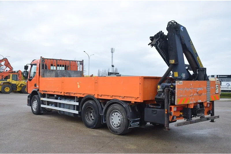 Renault Premium 410 - Camião de caixa aberta/ Plataforma, Caminhão grua: foto 3 Renault Premium 410 - Camião de caixa aberta/ Plataforma, Caminhão grua: foto 3